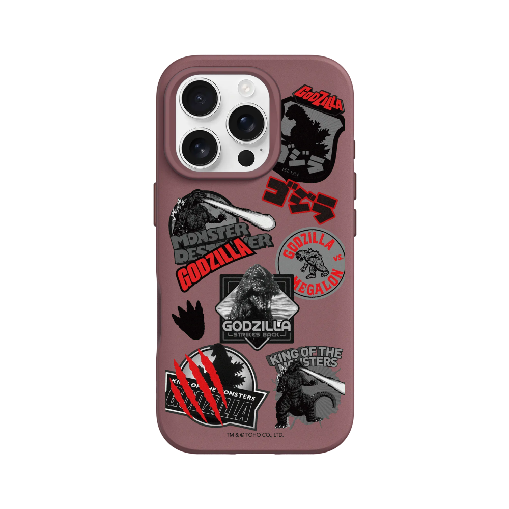 IPhone 犀牛盾 ★ 哥吉拉 Godzilla 聯名 SolidSuit 防摔 背蓋 手機殼 ★ 經典黑紅怪獸圖鑑-規格圖8