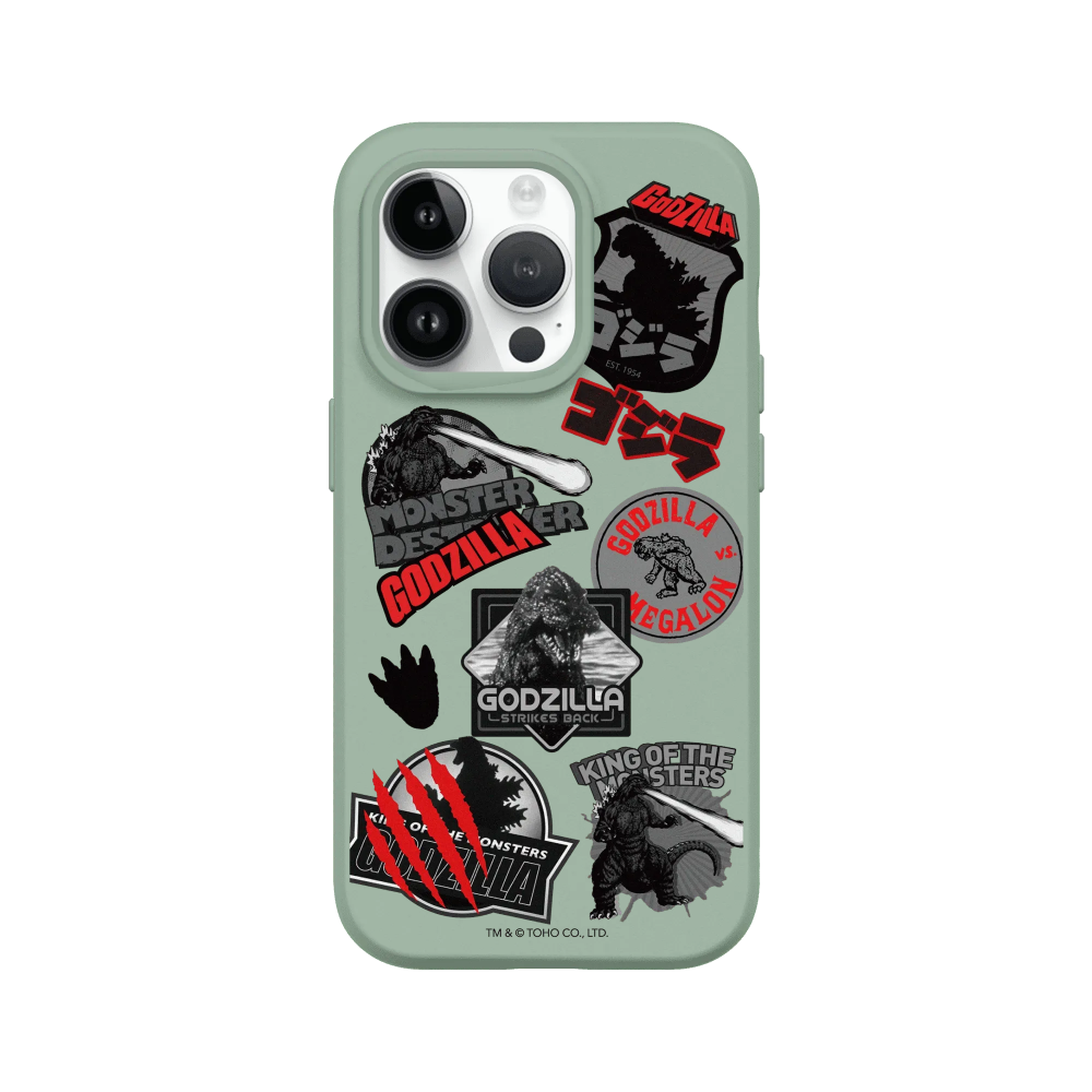IPhone 犀牛盾 ★ 哥吉拉 Godzilla 聯名 SolidSuit 防摔 背蓋 手機殼 ★ 經典黑紅怪獸圖鑑-規格圖8