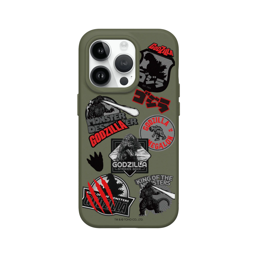 IPhone 犀牛盾 ★ 哥吉拉 Godzilla 聯名 SolidSuit 防摔 背蓋 手機殼 ★ 經典黑紅怪獸圖鑑-規格圖8