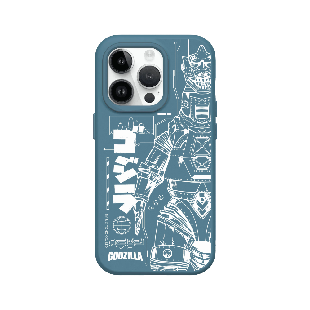 IPhone 犀牛盾 ★ 哥吉拉 Godzilla 聯名 SolidSuit 防摔 背蓋 手機殼 ★ 機械哥吉拉(白)-規格圖8