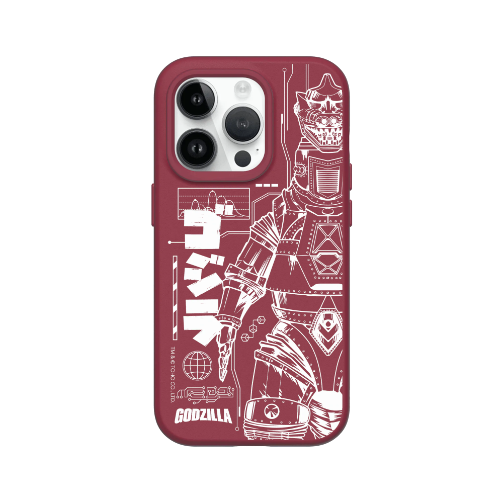 IPhone 犀牛盾 ★ 哥吉拉 Godzilla 聯名 SolidSuit 防摔 背蓋 手機殼 ★ 機械哥吉拉(白)-規格圖8