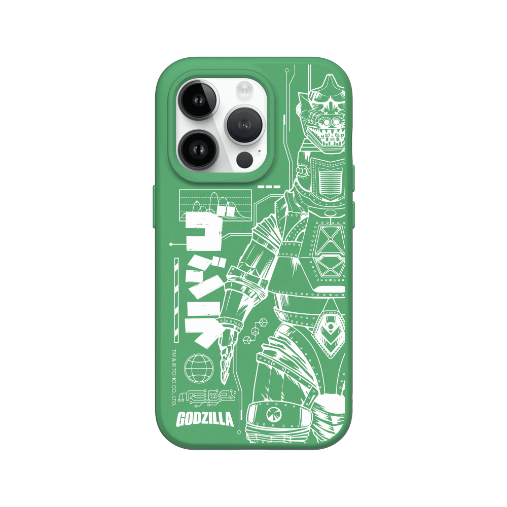 IPhone 犀牛盾 ★ 哥吉拉 Godzilla 聯名 SolidSuit 防摔 背蓋 手機殼 ★ 機械哥吉拉(白)-規格圖8
