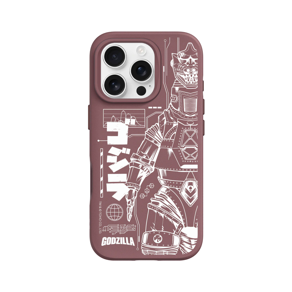 IPhone 犀牛盾 ★ 哥吉拉 Godzilla 聯名 SolidSuit 防摔 背蓋 手機殼 ★ 機械哥吉拉(白)-規格圖8