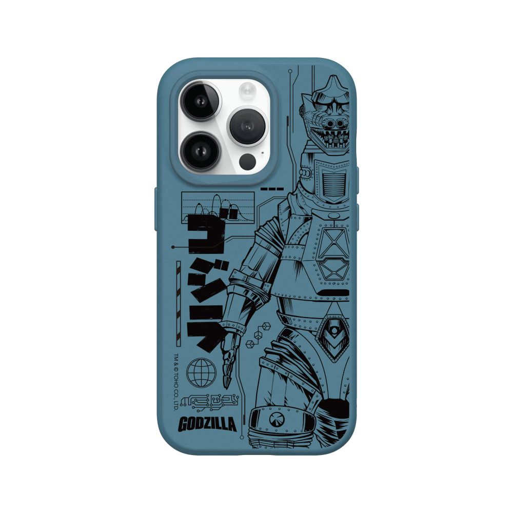 IPhone 犀牛盾 ★ 哥吉拉 Godzilla 聯名 SolidSuit 防摔 背蓋 手機殼 ★ 機械哥吉拉(黑)-規格圖8