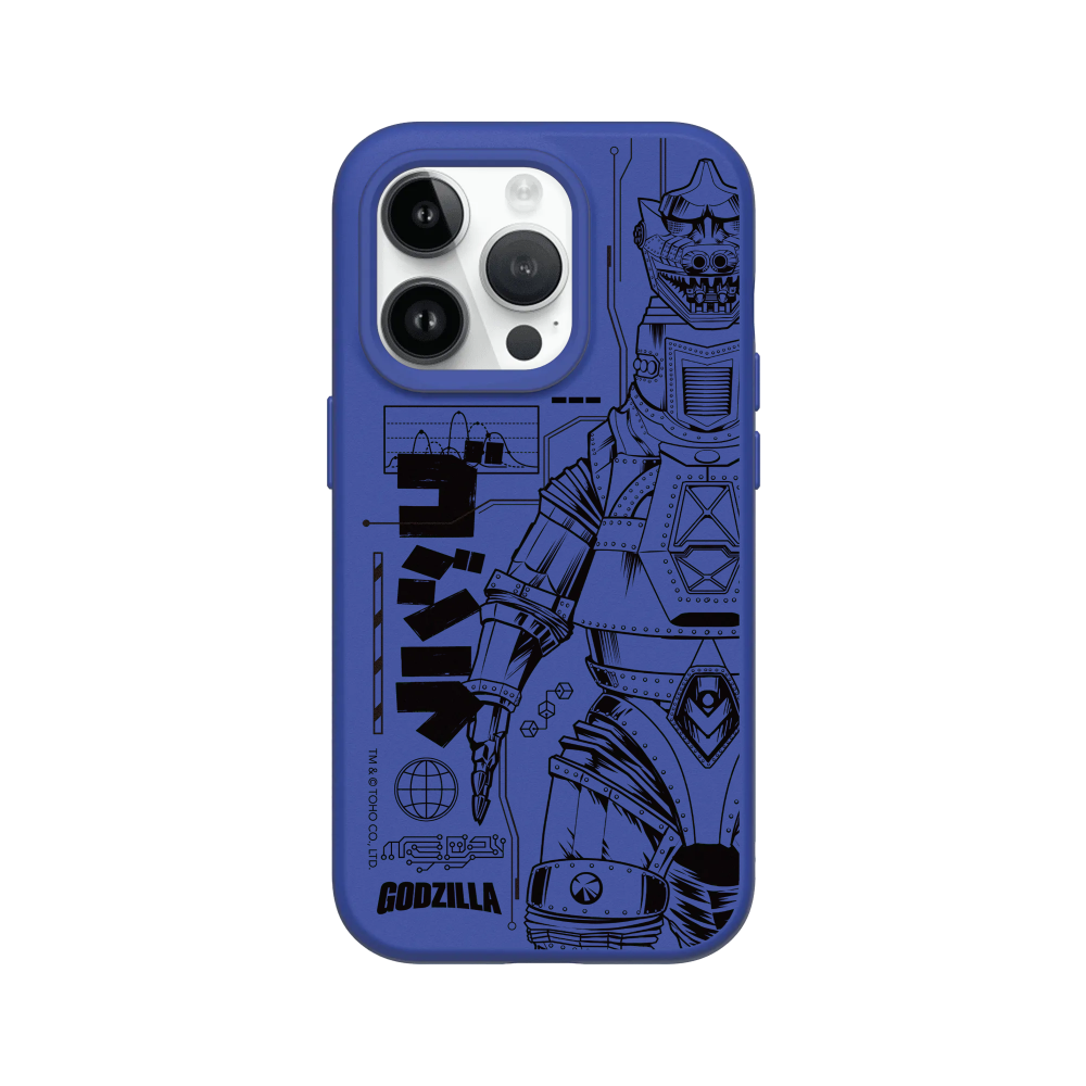 IPhone 犀牛盾 ★ 哥吉拉 Godzilla 聯名 SolidSuit 防摔 背蓋 手機殼 ★ 機械哥吉拉(黑)-規格圖8