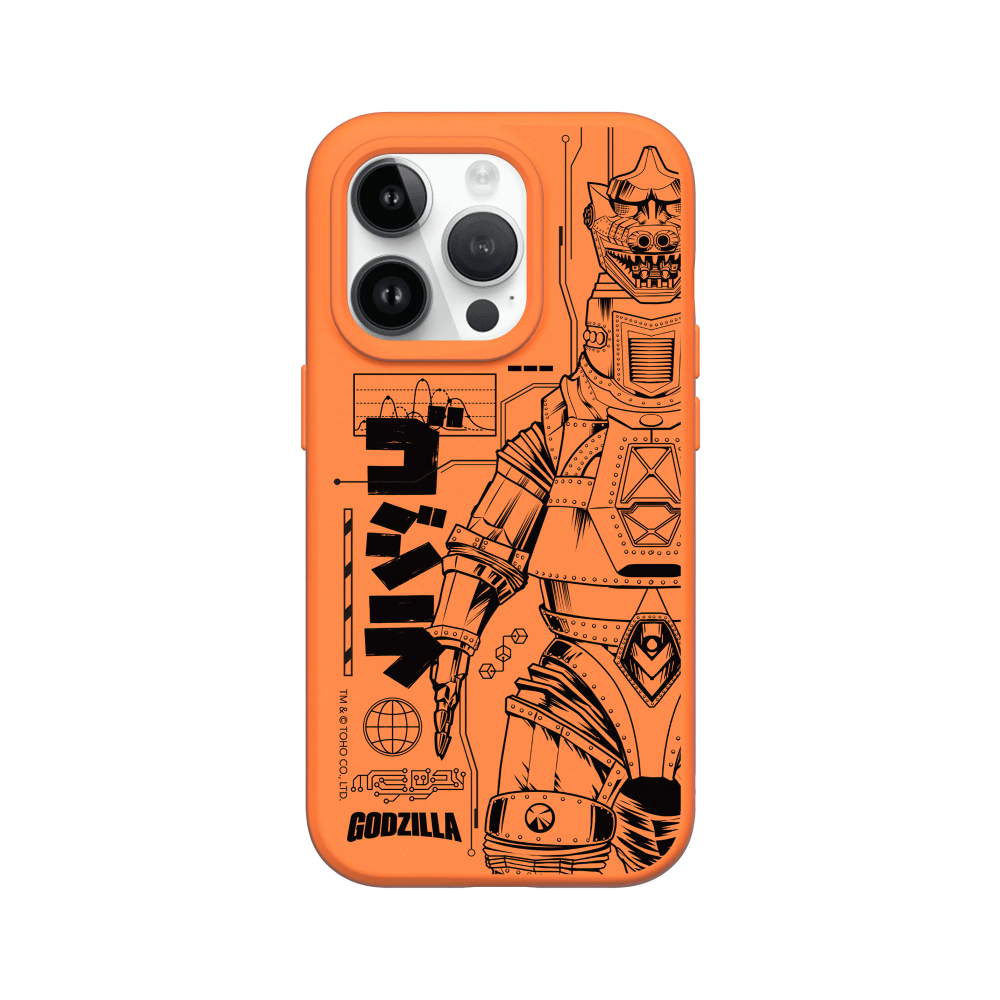 IPhone 犀牛盾 ★ 哥吉拉 Godzilla 聯名 SolidSuit 防摔 背蓋 手機殼 ★ 機械哥吉拉(黑)-規格圖8