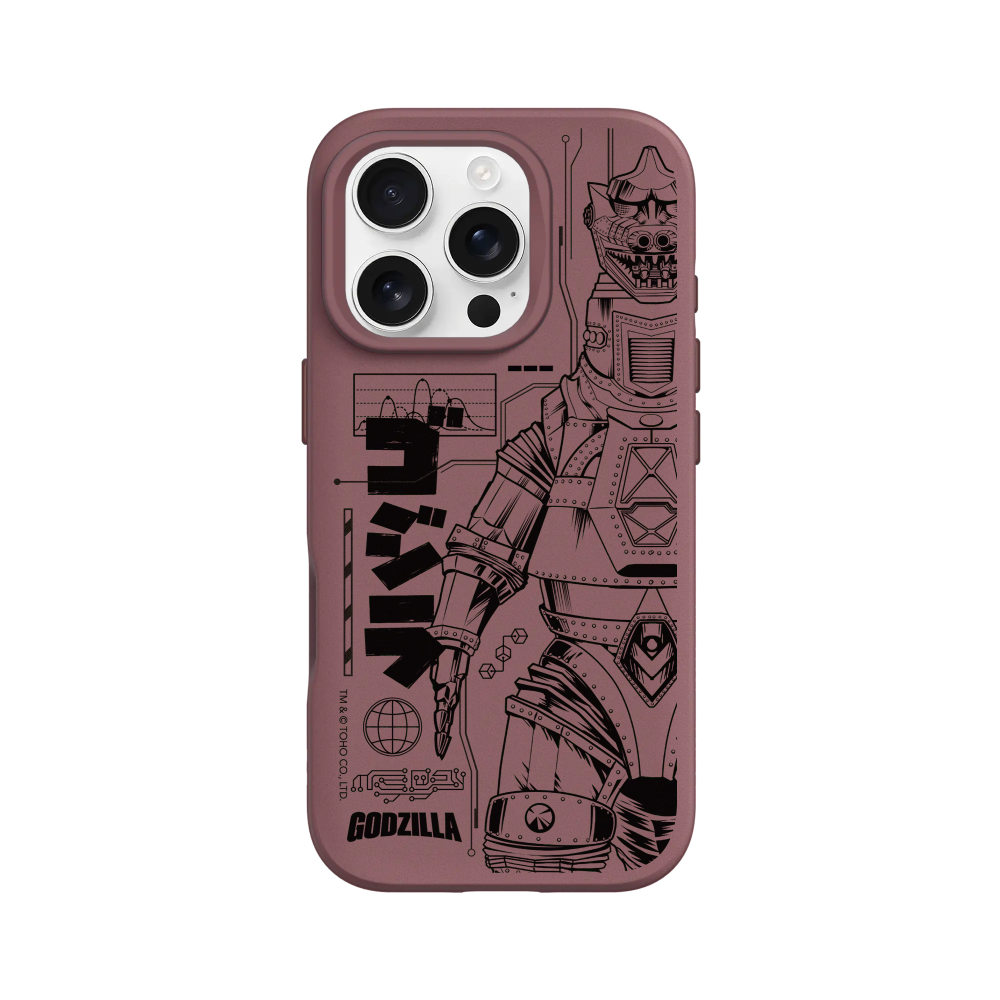 IPhone 犀牛盾 ★ 哥吉拉 Godzilla 聯名 SolidSuit 防摔 背蓋 手機殼 ★ 機械哥吉拉(黑)-規格圖8