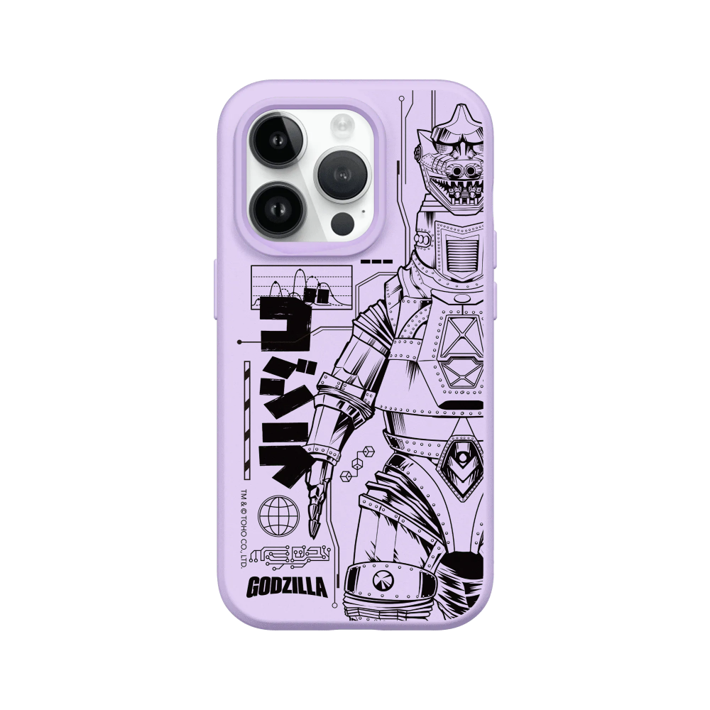 IPhone 犀牛盾 ★ 哥吉拉 Godzilla 聯名 SolidSuit 防摔 背蓋 手機殼 ★ 機械哥吉拉(黑)-規格圖8