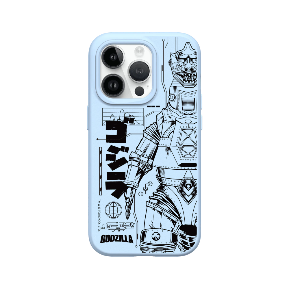 IPhone 犀牛盾 ★ 哥吉拉 Godzilla 聯名 SolidSuit 防摔 背蓋 手機殼 ★ 機械哥吉拉(黑)-規格圖8