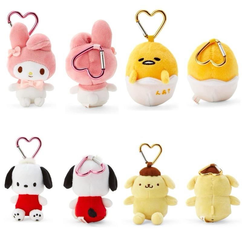 現貨‼️日本正版三麗鷗限定凱蒂貓kitty美樂蒂酷洛米大耳狗布丁狗酷企鵝人魚漢頓醜魚帕恰狗蛋黃哥彼安諾愛心扣環吊飾-細節圖2