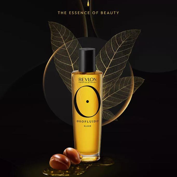 【現貨】西班牙 Revlon Orofluido 黃金密碼護髮油 30/ 100ml 護髮油 免沖洗 護髮 柔順 附發票-細節圖2