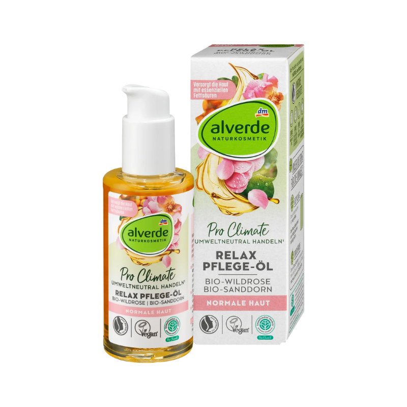 【現貨】德國 DM Alverde 身體護膚保養油 野玫瑰 檸檬迷迭香 山金車 100ml 按摩 舒緩-細節圖2