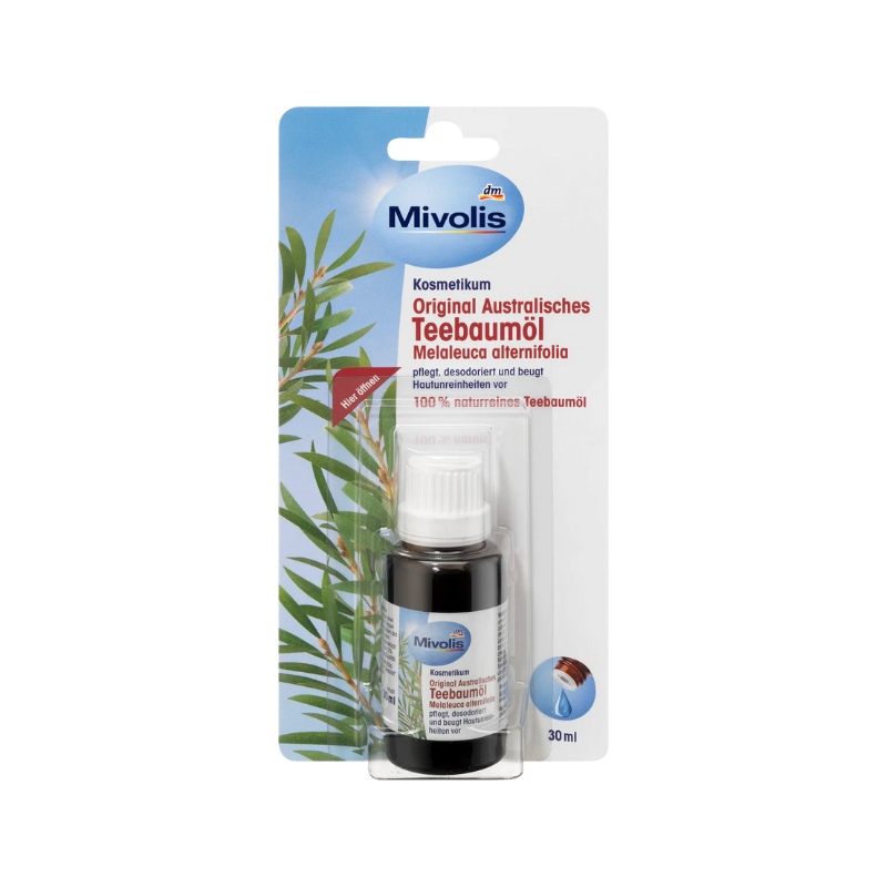 【現貨】DM Mivolis 薄荷精油 澳洲茶樹精油 30ml 舒緩 按摩 薄荷 茶樹 精油 按摩精油-規格圖2