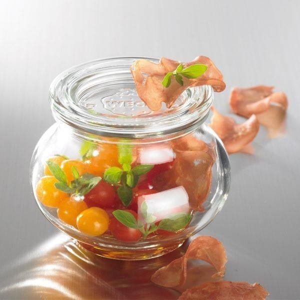【現貨】德國 Weck 玻璃罐 油醋罐 香料罐 糖果罐 220ml Deco Jar 902 (附贈密封圈S)-細節圖3