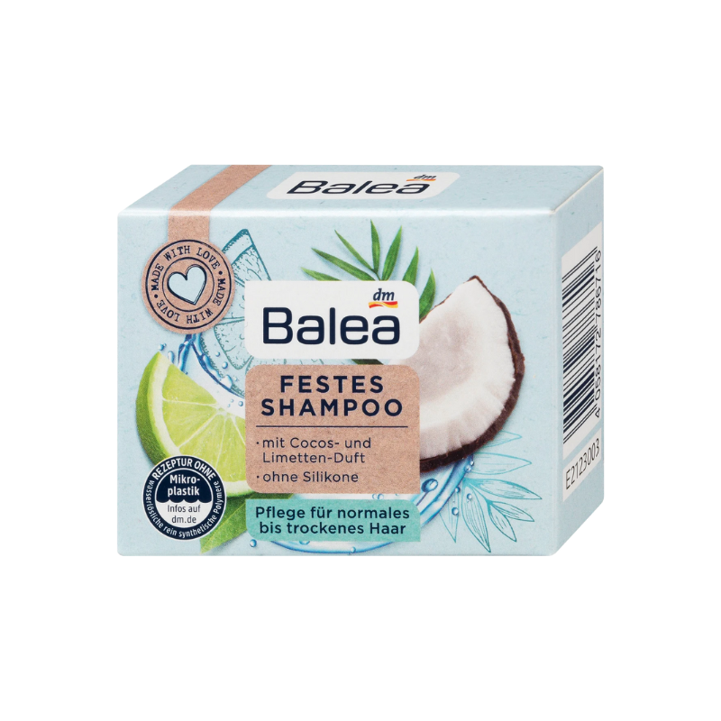 【現貨】德國 DM Balea 洗髮皂 香草 青檸椰子 酪梨杏仁 60g 保濕 溫和清潔-細節圖3