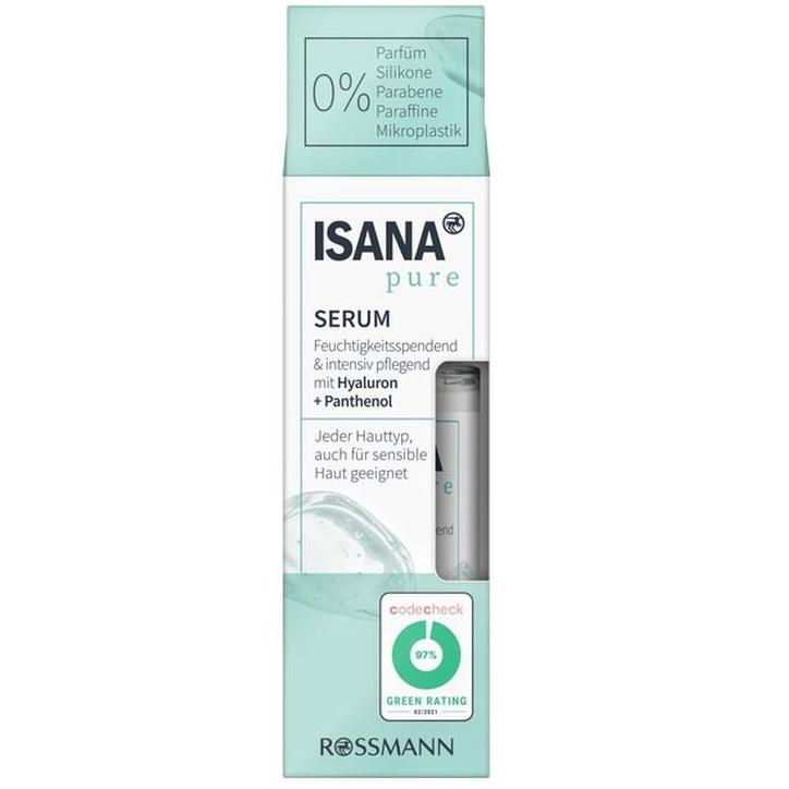 【現貨】德國 ISANA 精華液系列 30ml 玻尿酸 保濕 熟齡 緊緻 緊緻 玫瑰 緊膚 舒緩 附發票-細節圖2