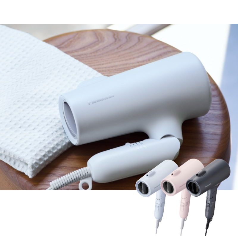 【現貨】日本 Panasonic 國際 吹頭髮 EH-NE5M 3色 藍/粉/黑 大風量 美髮 低溫 速乾 可折疊-細節圖2