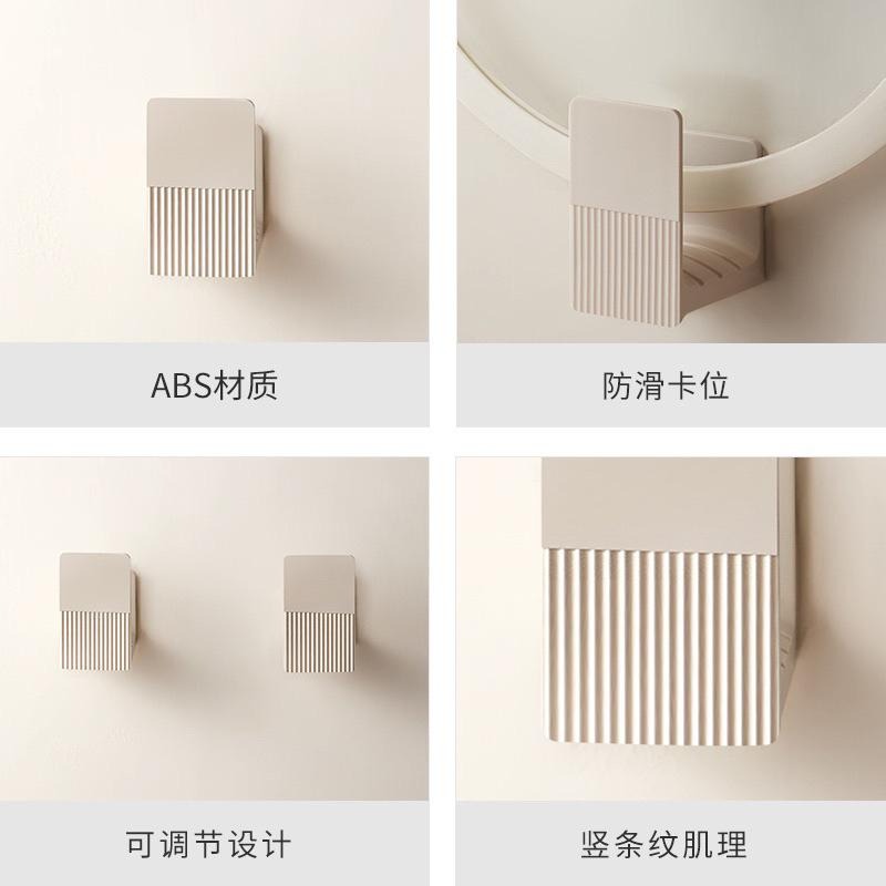 🍀台灣現貨🍀壁掛鍋蓋架 鍋蓋架 砧板架 菜板架 免打孔置物架 壁掛收納架 多功能置物架 鍋蓋置物架 菜板放置架 壁掛架-細節圖6