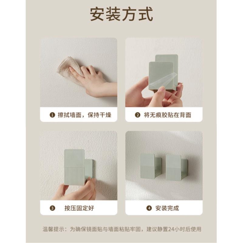 🍀台灣現貨🍀壁掛鍋蓋架 鍋蓋架 砧板架 菜板架 免打孔置物架 壁掛收納架 多功能置物架 鍋蓋置物架 菜板放置架 壁掛架-細節圖8