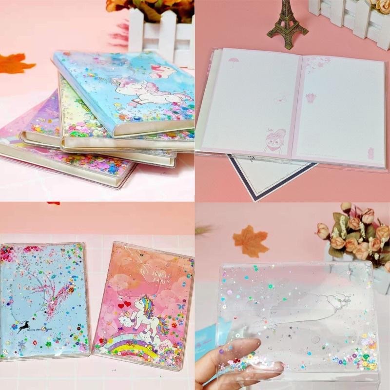 🍀台灣現貨🍀創意手帳本 流沙手帳本 手帳本 筆記本 手帳筆記本 可愛筆記本 日記本 記事本 手帳貼紙本 可愛手帳本 本子-細節圖6