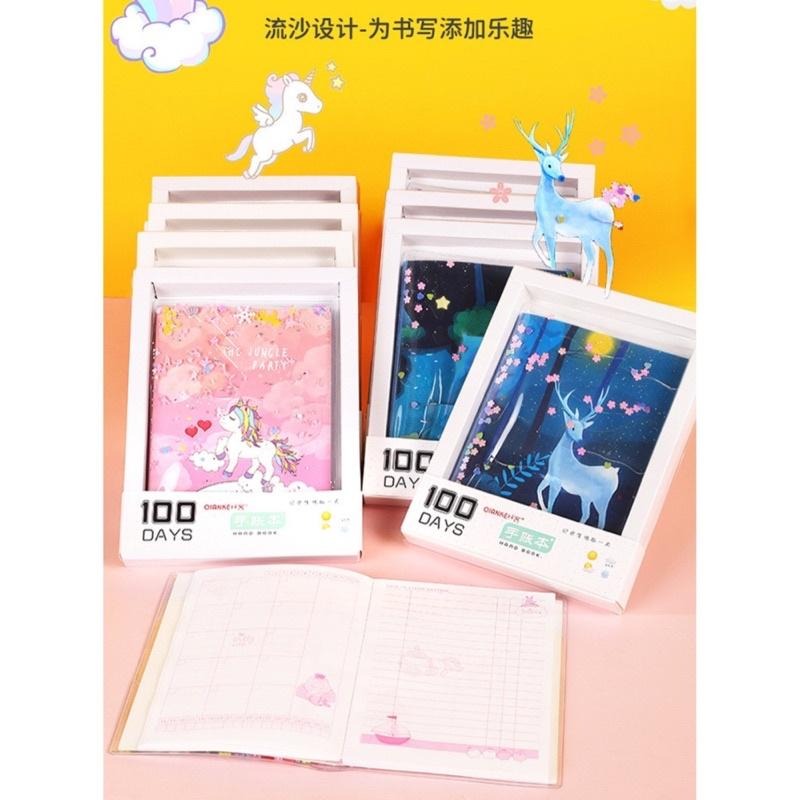 🍀台灣現貨🍀創意手帳本 流沙手帳本 手帳本 筆記本 手帳筆記本 可愛筆記本 日記本 記事本 手帳貼紙本 可愛手帳本 本子-細節圖7