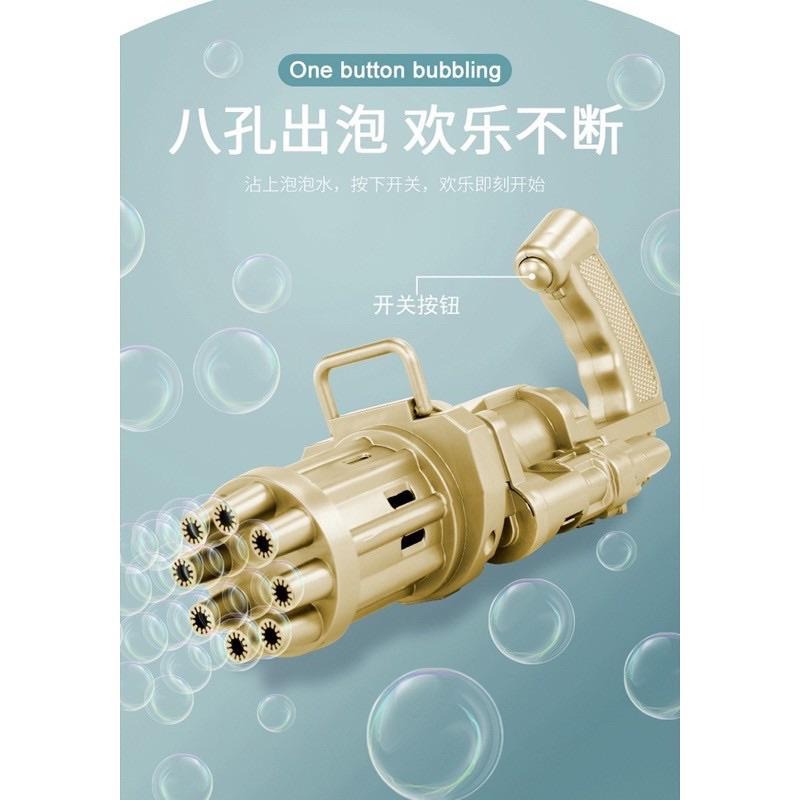 🍀台灣現貨🍀加特林電動泡泡機 加特林泡泡槍 8孔泡泡 抖音同款 泡泡機 泡泡槍 自動泡泡機 兒童玩具 泡泡玩具 快速出泡-細節圖3