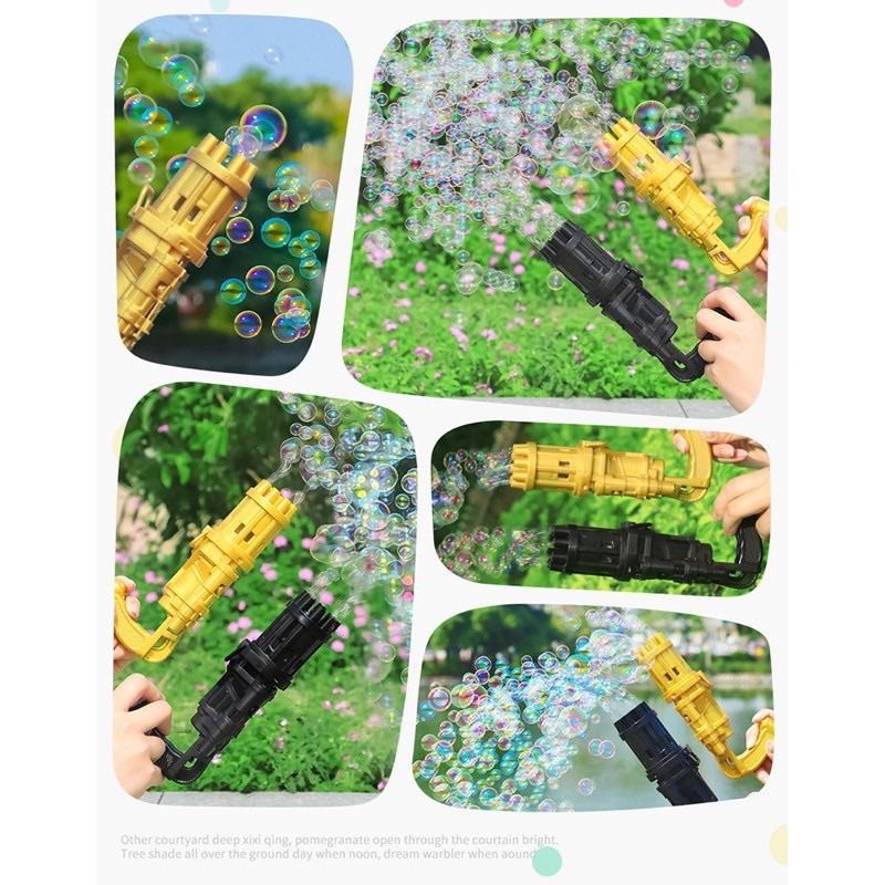 🍀台灣現貨🍀加特林電動泡泡機 加特林泡泡槍 8孔泡泡 抖音同款 泡泡機 泡泡槍 自動泡泡機 兒童玩具 泡泡玩具 快速出泡-細節圖6