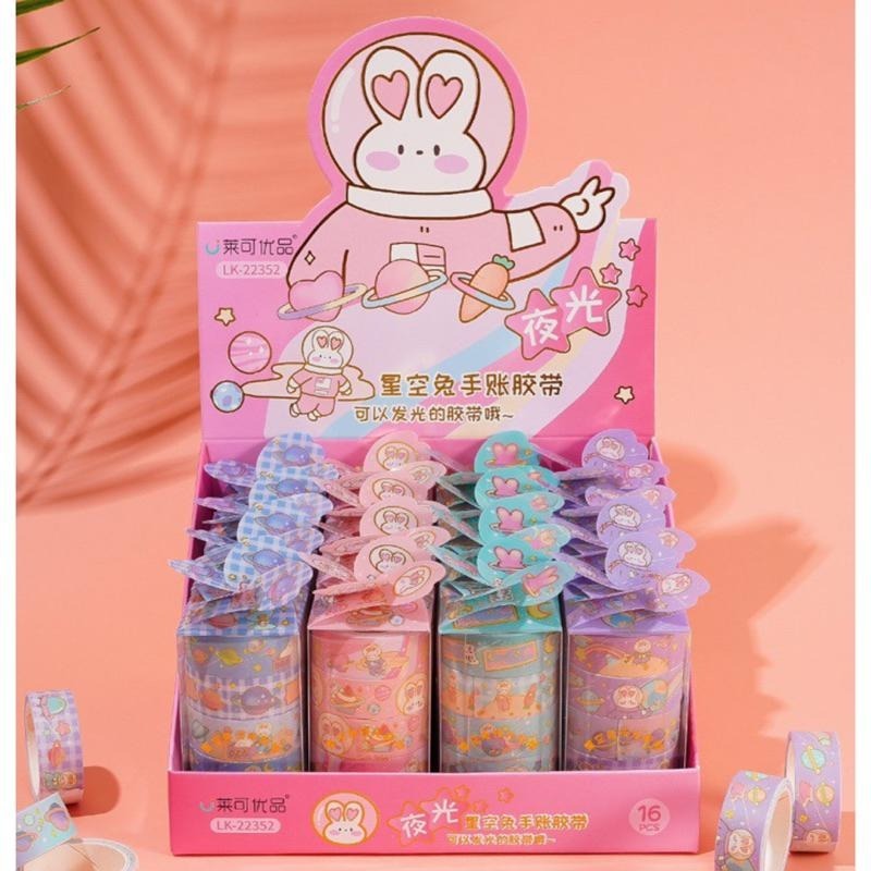 🍀台灣現貨🍀夜光手帳膠帶 夢幻雲朵膠帶 紙膠帶 花邊膠帶 裝飾膠帶 手帳貼紙 和紙膠帶 可愛膠帶 邊框紙膠帶 手帳膠帶-細節圖7