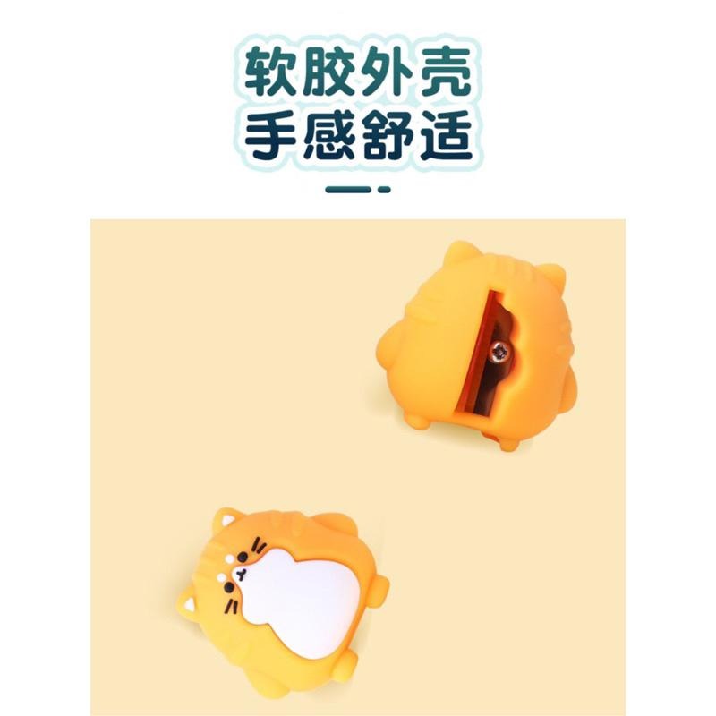🍀台灣現貨🍀萌物削筆器 造型削鉛筆器 削鉛筆機 卷筆刀 削鉛筆刀 削筆刀 削筆器 可愛削筆器 削筆機 貓爪 太空人 恐龍-細節圖4