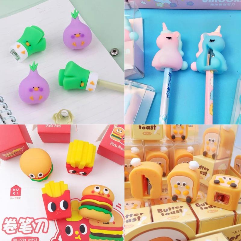 🍀台灣現貨🍀萌物削筆器 造型削鉛筆器 削鉛筆機 卷筆刀 削鉛筆刀 削筆刀 削筆器 可愛削筆器 削筆機 貓爪 太空人 恐龍-細節圖8