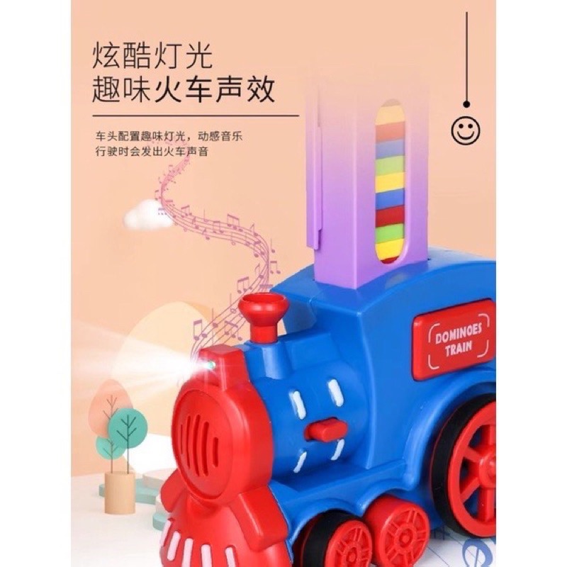 🍀台灣現貨🍀多米諾電動骨牌車 骨牌電動車 多米諾骨牌車 骨牌火車 自動排骨牌車 自動骨牌車 骨牌玩具 骨牌積木 骨牌-細節圖5