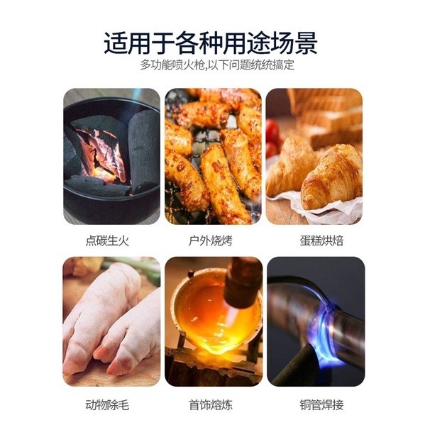 🍀台灣現貨🍀卡式噴火槍 多功能噴火槍 電子點火噴槍 瓦斯噴槍頭 瓦斯噴頭 瓦斯噴燈 點火槍 噴槍 燒烤點火器 點火噴-細節圖3