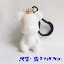 🔥買5送1🔥流體暴力熊 暴力熊鑰匙圈 流體熊 暴力熊 暴力熊白胚 白胚熊 流體顏料 DIY暴力熊 丙烯顏料 鑰匙圈-規格圖9