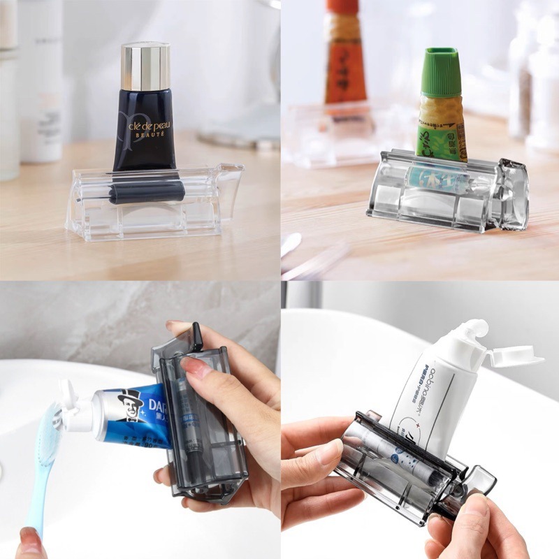 🍀台灣現貨🍀立式擠牙膏器 擠牙膏器 牙膏架 擠牙膏 擠膏器 牙膏收納 手動擠牙膏 旋轉擠牙膏 牙膏擠壓器 軟管擠壓器-細節圖8