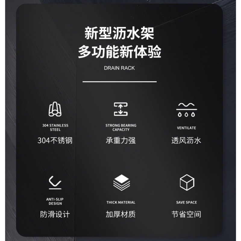 🍀台灣現貨🍀折疊瀝水架 水槽瀝水架 不鏽鋼瀝水架 碗盤瀝水架 折疊式捲簾瀝水架 捲簾瀝水架 蔬果瀝水架 水槽架 瀝水-細節圖3