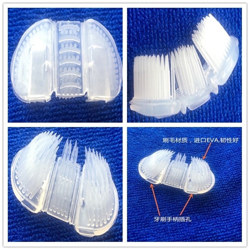 🍀台灣現貨🍀三面牙刷 三頭牙刷 三面清潔牙刷 清潔刮舌苔 成人牙刷 兒童牙刷 清潔牙刷 牙刷-細節圖7