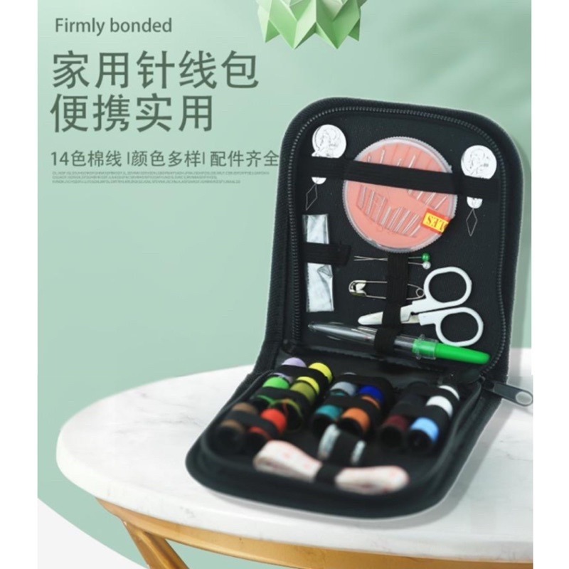 🍀台灣現貨🍀家用便攜針線包 小針線包 便攜針線包 針線盒 針線包 縫紉針線包 縫紉盒 針線收納包 針線組 縫紉工具-細節圖2