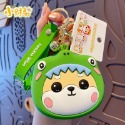 🍀台灣現貨🍀小財柴零錢包 柴犬零錢包 零錢包 柴犬鑰匙圈零錢包 耳機包 小收納包 矽膠包 鑰匙扣包 可愛零錢包 錢包-規格圖9