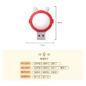 🍀台灣現貨🍀智能語音小夜燈 聲控燈 USB小夜燈 智能AI語音燈 語音小夜燈 小夜燈 智能燈 七彩燈 USB燈 聲控-規格圖9