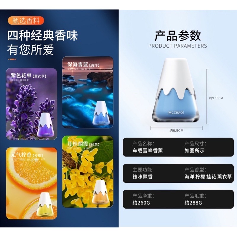 🔥買5送1🔥雪山杯香薰膏 車用香薰 汽車香膏 香水香膏 居家香薰 車用香薰 車用芳香膏 家用香氛膏 固體香膏 車用香-細節圖9