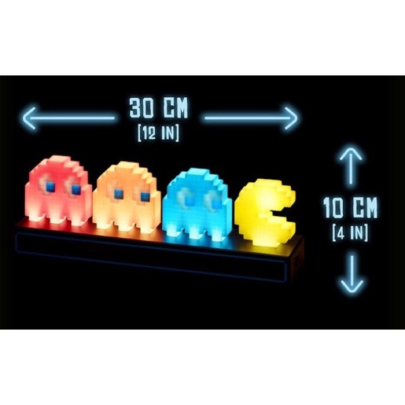 🍀台灣現貨🍀吃豆人聲控夜燈 小精靈夜燈 聲控燈 擺飾燈 音樂節奏變色燈 創意燈 小夜燈 智能聲控燈 裝飾燈 睡眠燈-細節圖9