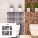 🍀台灣現貨🍀壁貼 磁磚貼 自帶背膠 防水防油 馬賽克防瓷磚貼 浴室壁貼 廚房壁貼 牆貼 磁磚壁貼 牆壁地板裝飾 花磚-規格圖9