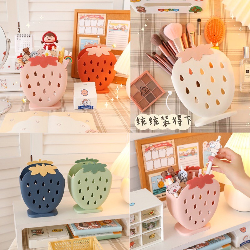 🍀台灣現貨🍀草莓筷子筒 筷子收納盒 雙格收納架 筷子瀝水架 筷子筒 筷子收納架 筷子架 餐具收納盒 筷籠 筷子盒 置-細節圖8