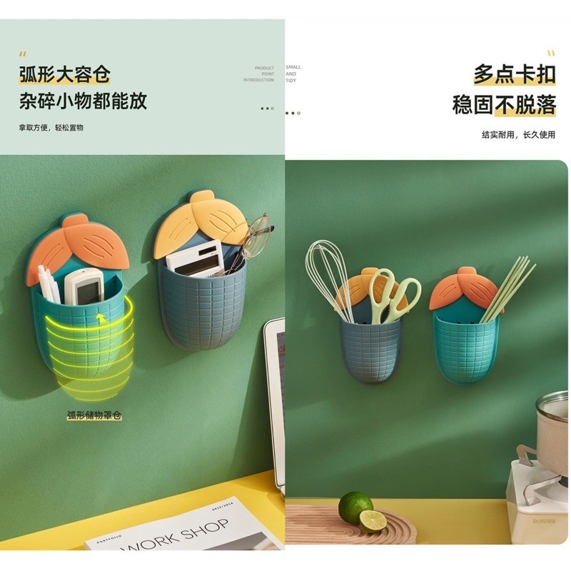 🍀台灣現貨🍀玉米造型置物架 玉米置物架 牙刷收納架 壁掛置物架 壁掛收納架 無痕置物架 免打孔置物架 廚房置物架 收-細節圖4