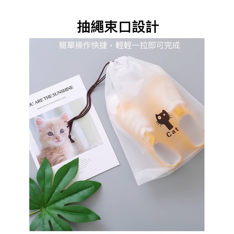 🍀台灣現貨🍀束口袋 磨砂 收納袋 防水束口袋 卡通束口袋 抽繩束口袋 抽繩收納袋 化妝品收納袋 抽繩分裝袋 旅行收纳-細節圖3