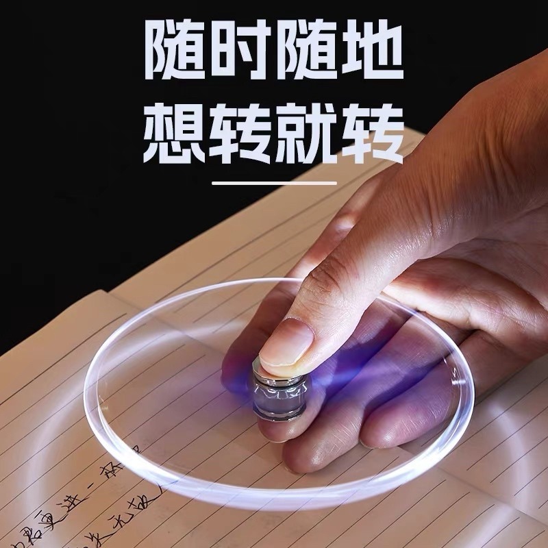 🔥台灣現貨🔥原銷量1959支🔥減壓陀螺筆 陀螺筆 減壓旋轉筆 紓壓神器 減壓神器 陀螺圓珠筆 指尖陀螺筆 發光筆-細節圖7