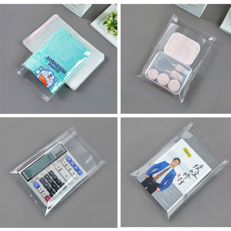 🍀台灣現貨🍀OPP自黏袋 100入 自黏袋 包裝袋 透明自黏袋 服飾袋 自封袋 飾品袋 外包裝袋 分裝袋 透明袋 餅-細節圖7