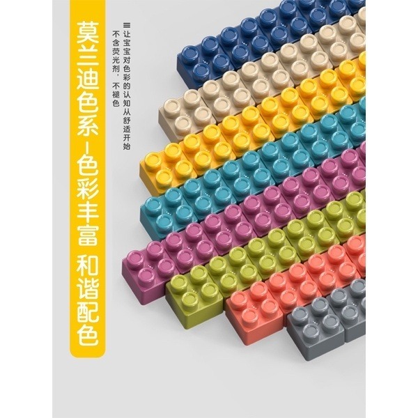 🍀台灣現貨🍀趣味顆粒積木 積木 積木玩具 益智積木 益智玩具 百變積木 創意積木 顆粒積木 彩色積木 拼裝積木 早教-細節圖4