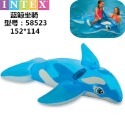 🍀台灣現貨🍀INTEX 充氣坐騎 水上坐騎 鯨魚坐騎 充氣浮排 浮床 戲水玩具 水上玩具 浮具 夏天戲水 游泳戲水-規格圖9