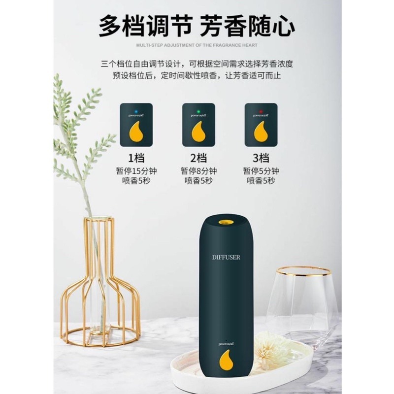 🍀台灣現貨🍀自動噴香機 自動香氛機 自動芳香機 自動香薰機 空氣芳香機 香氛機 噴香機 除臭擴香機 家用芳香機 精油-細節圖6